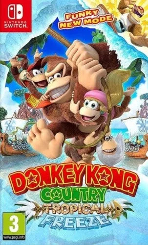 Donkey Kong Country Tropical Freeze - Nintendo Switch Nintendo switch Video Game Console Accessories