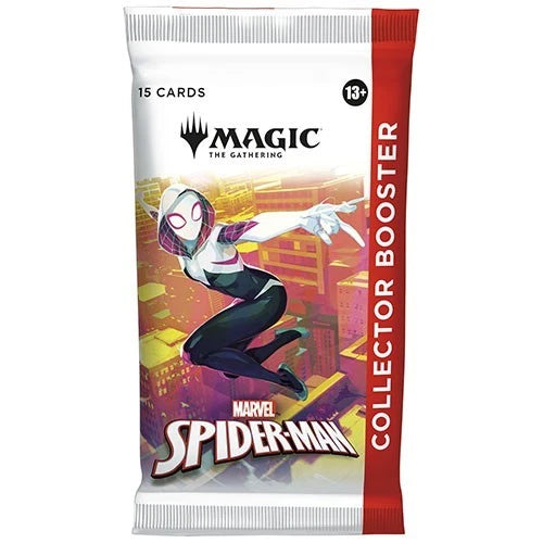 Magic The Gathering: Marvel Spider-Man Collector Booster Magic The Gathering card games 39.00