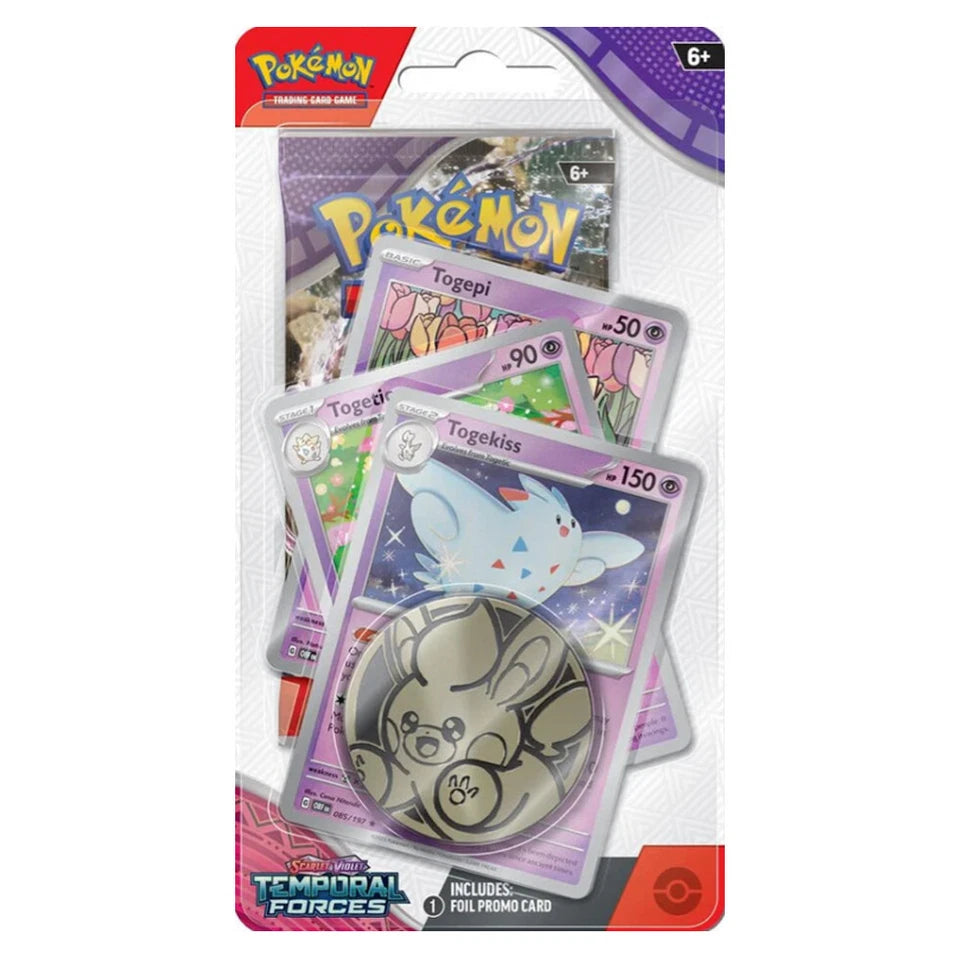 Pokemon TCG: Scarlet & Violet 5 - Temporal Forces - Premium Checklane