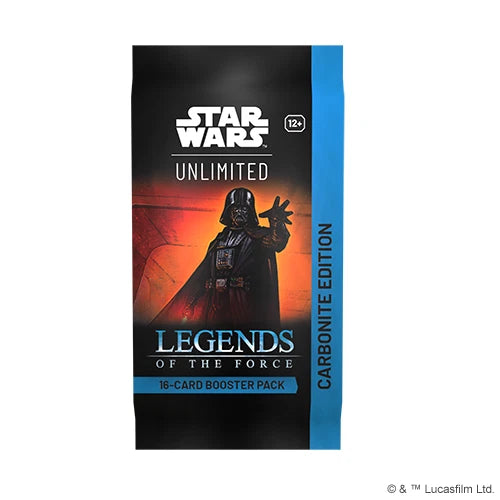 Star Wars: Unlimited Legends of the Force CARBONITE Single Booster Pack