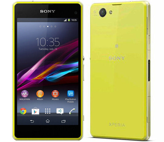 Sony Xperia Z1 Compact 16Gb / 2Gb Ram / 20Mp / 2300 mAh Android saynama
