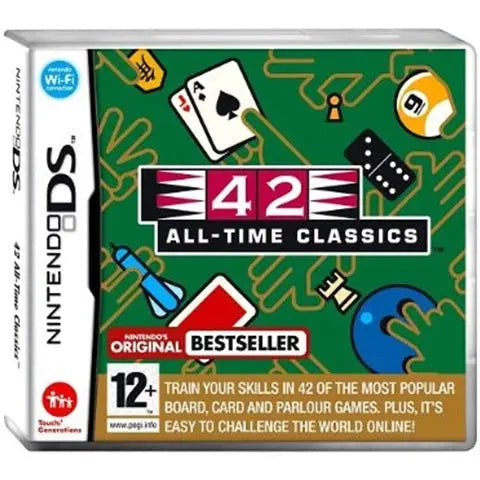 42 All Time Classics"Used but the game is fully tested and works well". Manortel
