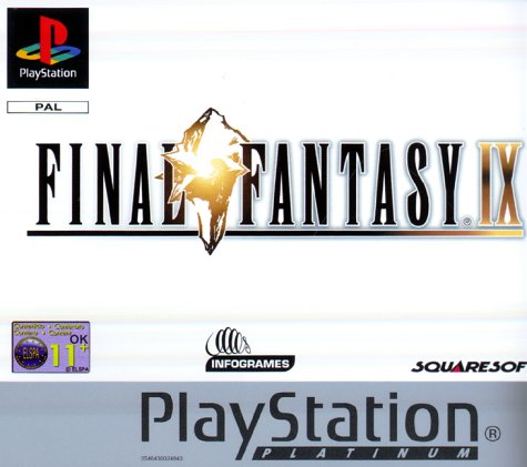 Final Fantasy IX Platinum UK - Playstation Manortel