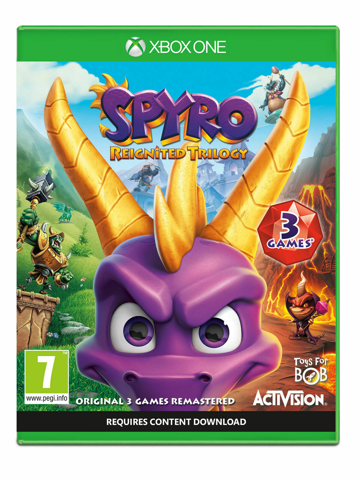 SPYRO -REIGNITED TRILOGY (XBOX ONE ) - saynama