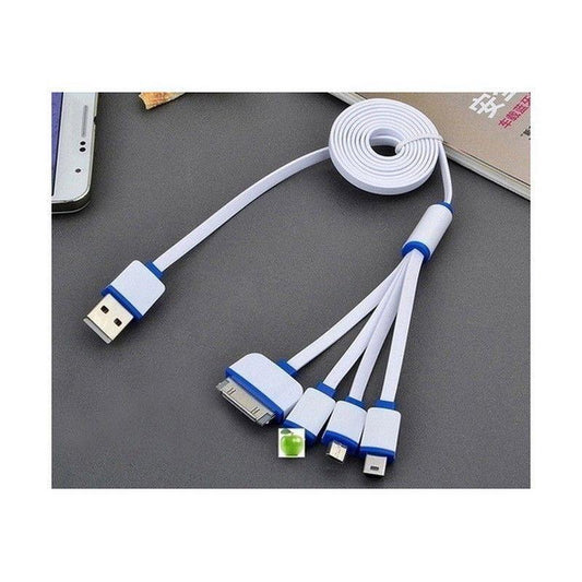 New Universal 4 In 1 USB Cable Multi Charger Line For Mobile Phone Unbranded Mobile Phones & Communication:Mobile Phone & PDA Accessories:Cables & Adapters 2.30
