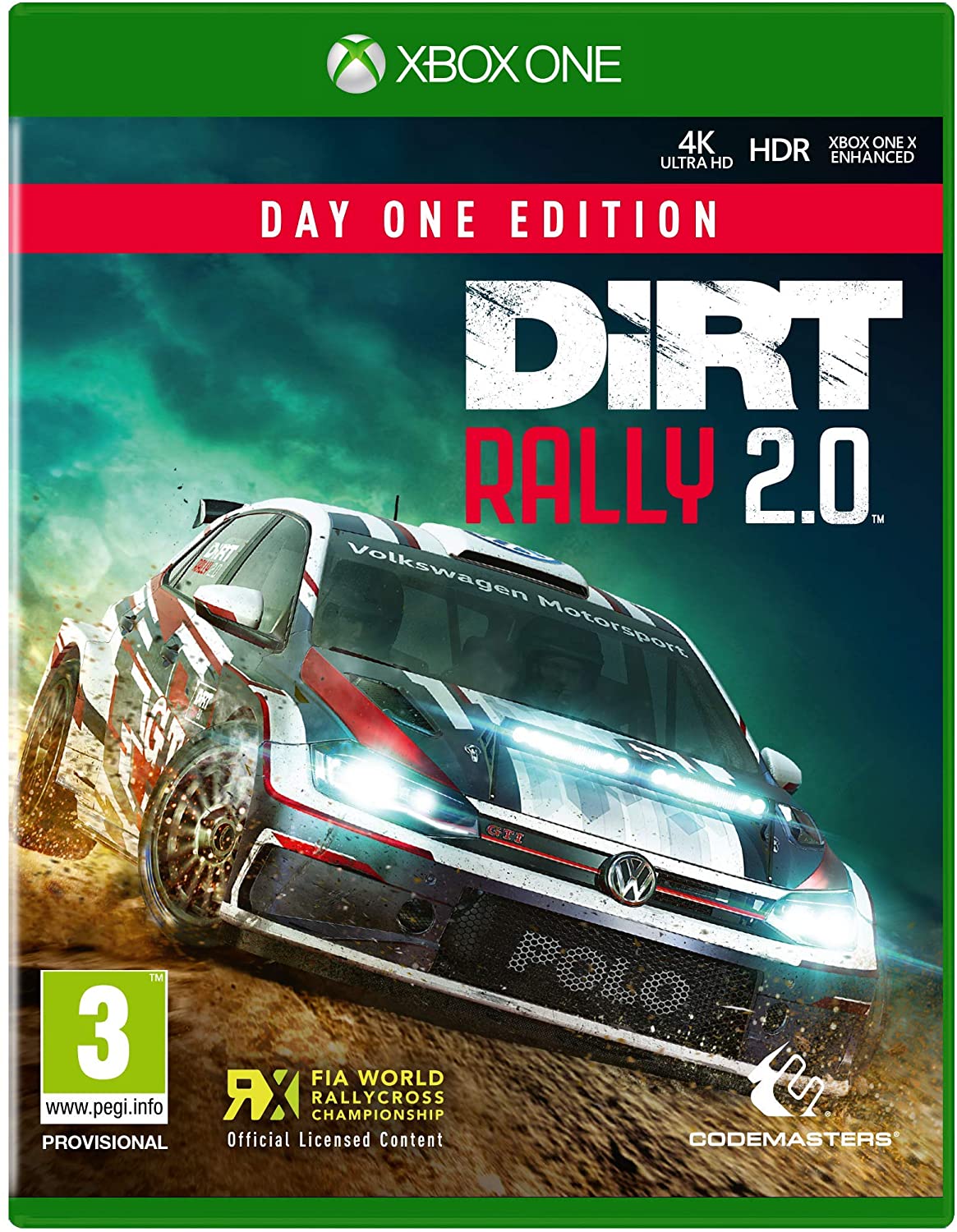 DIRT RALLY 2.0-DAY ONE EDITION (XBOX ONE ) - saynama