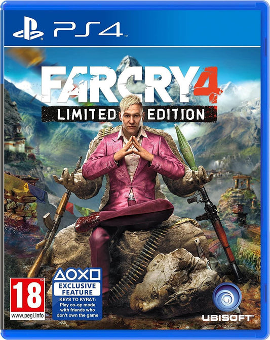 FARCRY 4 LIMITED EDITION PS4 GAME BRAND NEW WITH SEALED PACK. - saynama