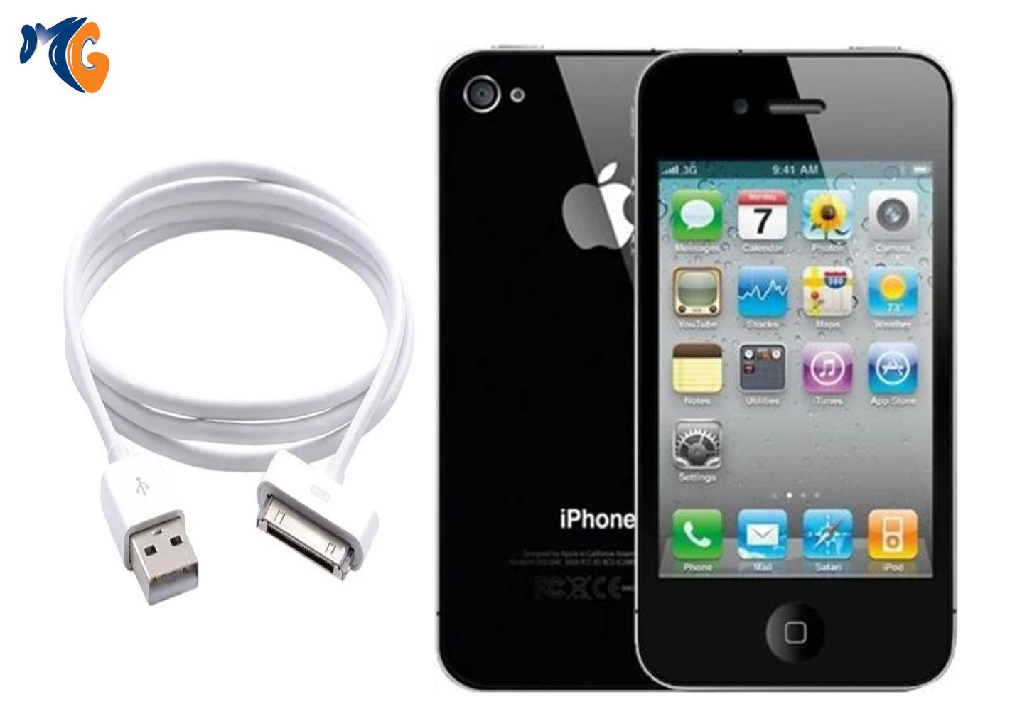 Apple iPhone 4 8gb / 512Mb Ram / 5Mp / 1420 mAh -Refurbished Apple iphone MOBILE PHONE 30.00