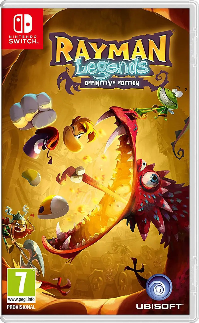 RAYMAN LEGENDS DEFINITIVE EDITION (NINTENDO SWITCH ) - saynama