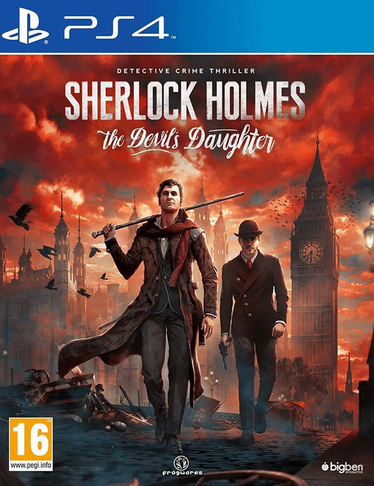 Sherlock Holmes - The Devil's Daughter For PS4 PS4, playstation Video Game Console Accessories