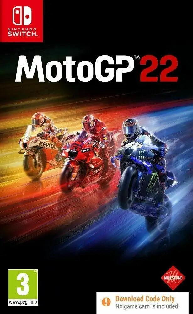 MotoGP 22 | Nintendo Switch Code in a Box Nintendo switch Games