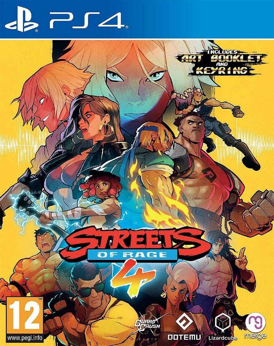 Streets Of Rage 4 (PS4) PS4, playstation Games