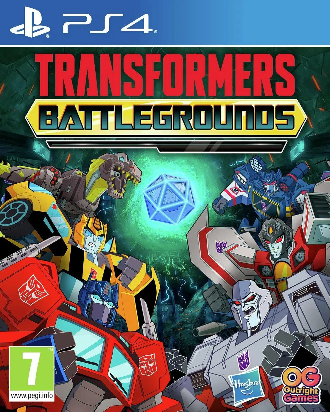 Transformers Battlegrounds Sony PS4 Game 7+ Years Manortel