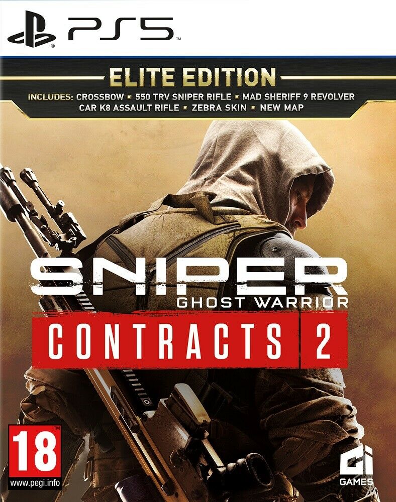 Sniper Ghost Warrior: Contracts 2 - Elite Edition | PS5 PlayStation 5 PS5 Video Game Console Accessories