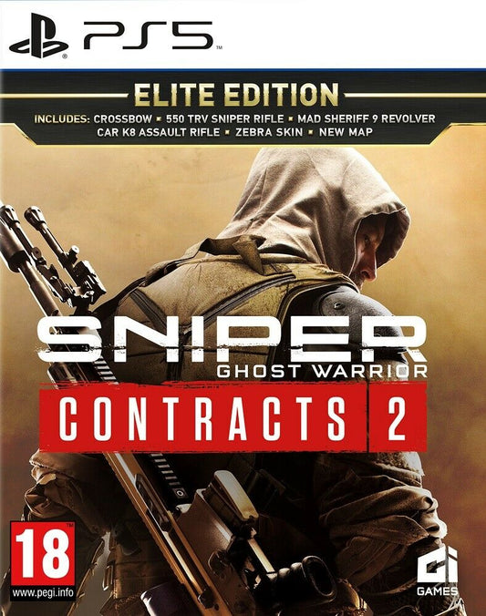 Sniper Ghost Warrior: Contracts 2 - Elite Edition | PS5 PlayStation 5 PS5 Video Game Console Accessories