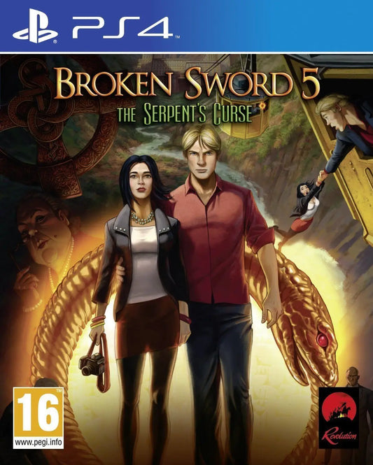 Broken Sword 5 - The Serpent's Curse For PS4 PS4, playstation Video Game Console Accessories