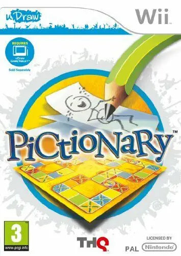 Pictionary - uDraw (Wii) - Game DOVG The Cheap Fast Free Post Nintendo Wii GAMING