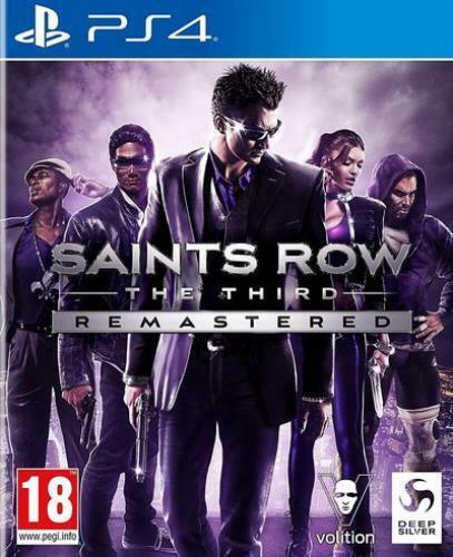 Saints Row The Third Remastered PS4 PEGI 18 Adventure Free Roaming