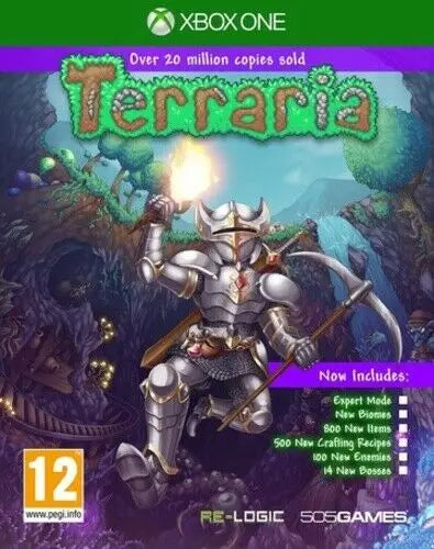 Terraria (Xbox One) PEGI 12+ Platform Highly Rated eBay Seller Great Prices XBOX ONE Video Game Console Accessories