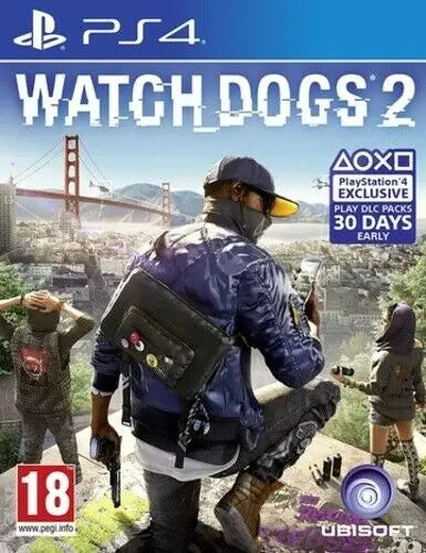 PlayStation 4: Watch Dogs 2 PS4 GAMING