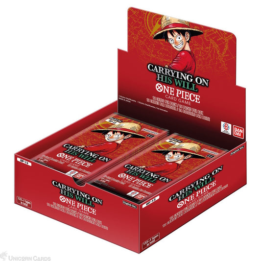 One Piece Card Game: Carrying on his Will (OP-13) - Booster Pack