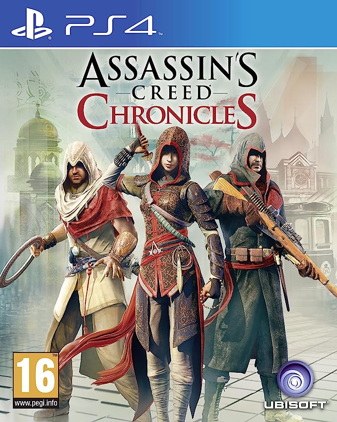 Assassin's Creed: Chronicles-pakket voor Sony Playstation 4 PS4-videogame 
