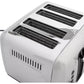 Cookworks Metal 4 Slice Toaster - Refurbished