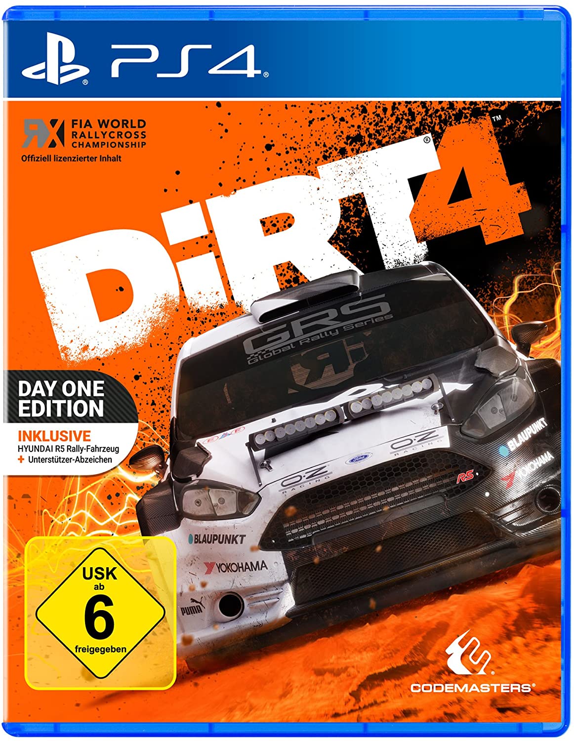 Dirt 4 Steelbook Day One Edition ps4 brand new