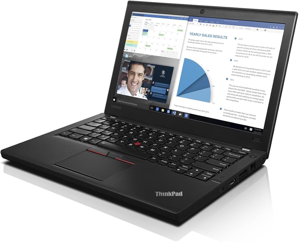 Lenovo Thinkpad X260 Core i5-6300u 8GB Ram / 512GB SSD - Windows 11