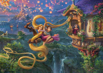Thomas Kinkade: Disney Tangled up in Love (1000pc) Saynama ltd