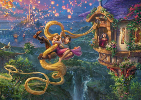 Thomas Kinkade: Disney Tangled up in Love (1000pc) Saynama ltd