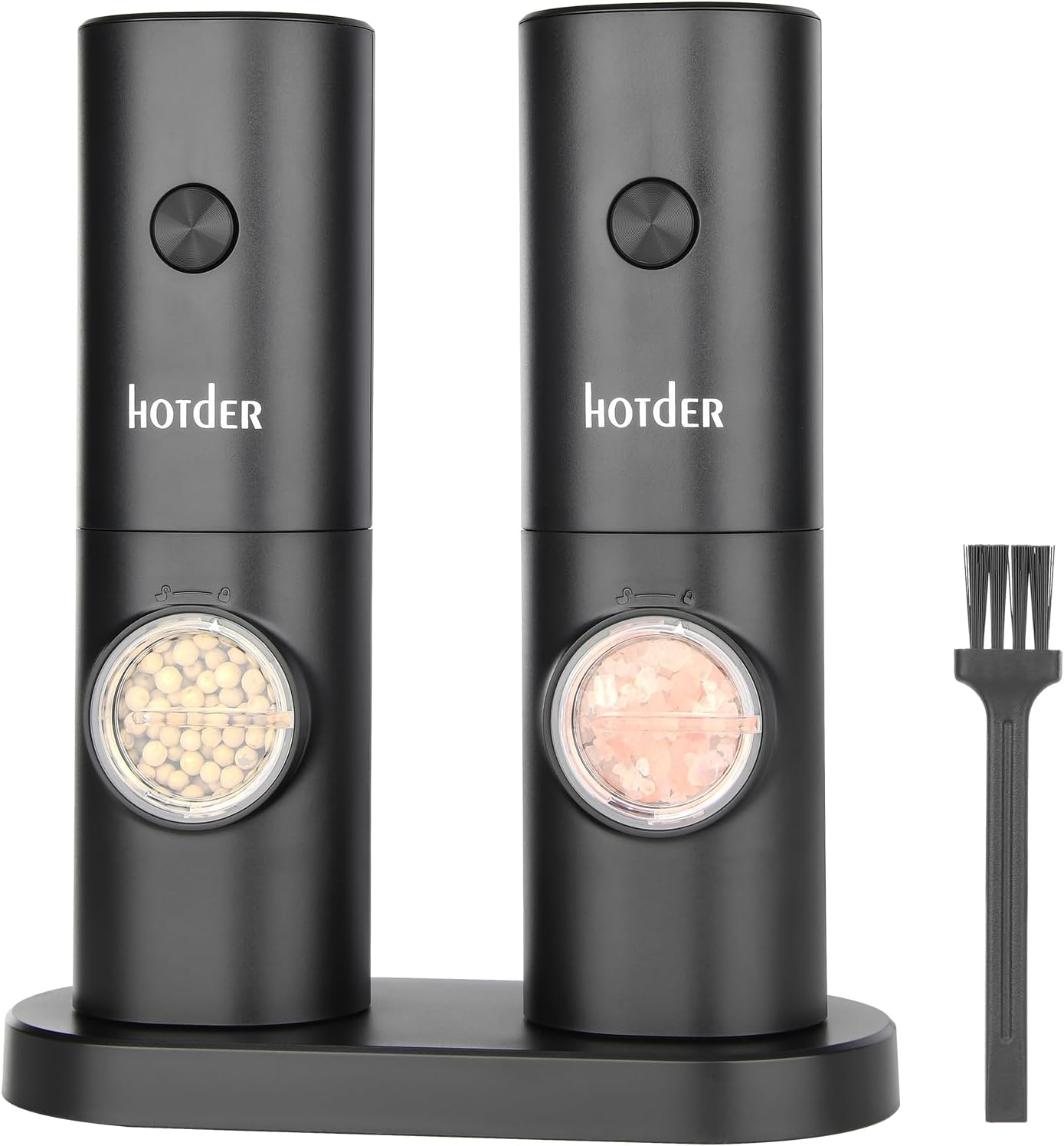 Hotder Electric Salt and Pepper Grinder Set - Refurbished