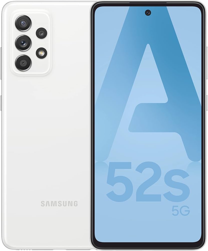 三星 a52s 5G 128Gb / 4Gb Ram / 64Mp / 4500 毫安时 Android - 翻新