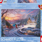 Thomas Kinkade: Disney Cinderella Brining Home the Tree (1000pc)
