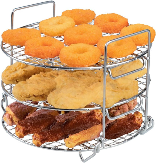 Grill Rack for Ninja Max,SHUOMAO 304 Stainless Steel Multi Layer - Refurbished Shuomao Air Fryer Rack