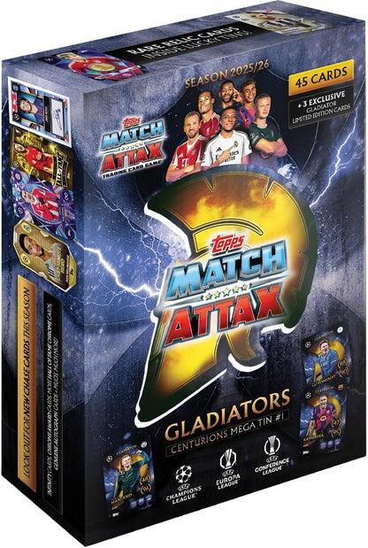 Topps UCC Match Attax 2025/26 - Mega Tin - Gladiators