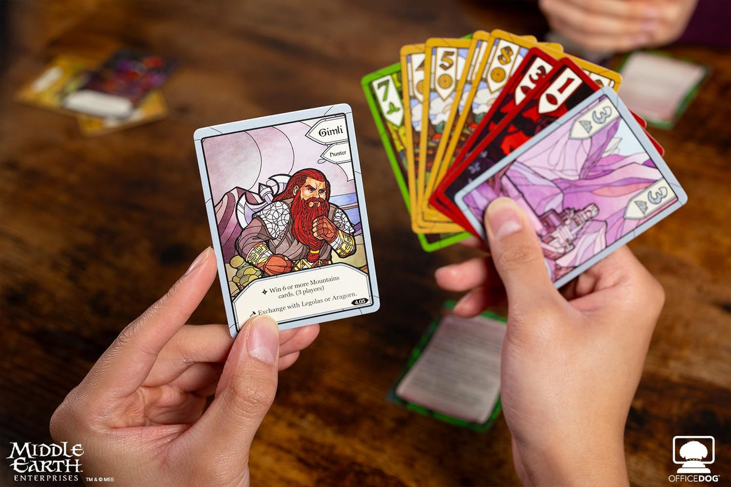 The Lord Of The Rings: Tick Taking Game / Cooperative Card Game / Ages 10+ / 1-4 Players / 20+ Minutes Playing Time