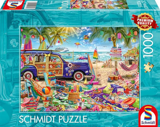 Thomas Kinkade: A Sunny Break at the Seaside (1000pc) Saynama ltd