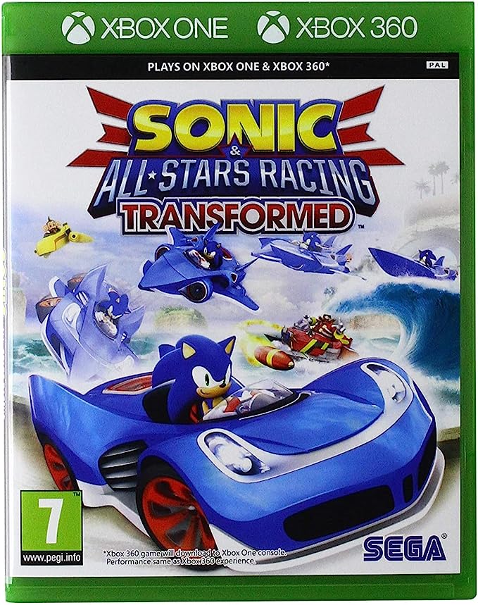 Sonic & Sega All-Stars Racing Transformed (Classics) Game Xbox 360 Manortel
