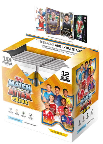 Topps Match Attax Extra 2026 card Packets