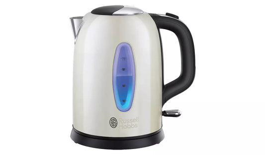 Russell Hobbs Stainless Steel Kettle Cream Finish 25512 - Refurbished