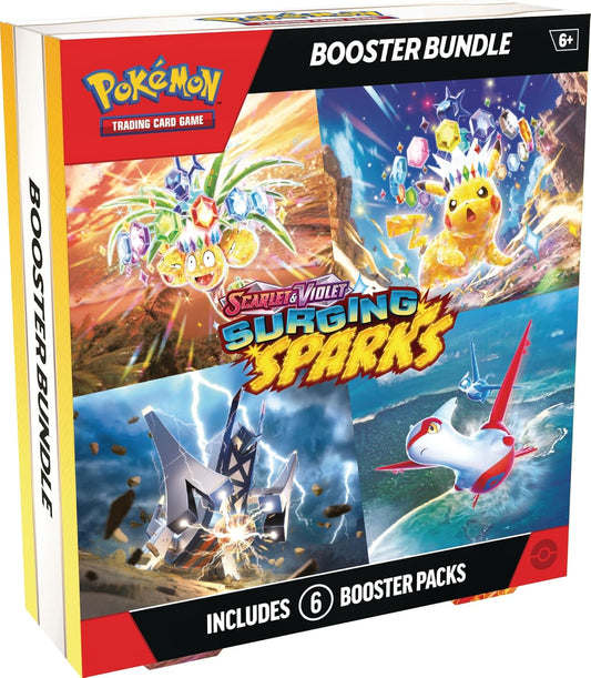 Pokemon TCG: Scarlet & Violet - Surging Sparks Booster Bundle Saynama ltd card games