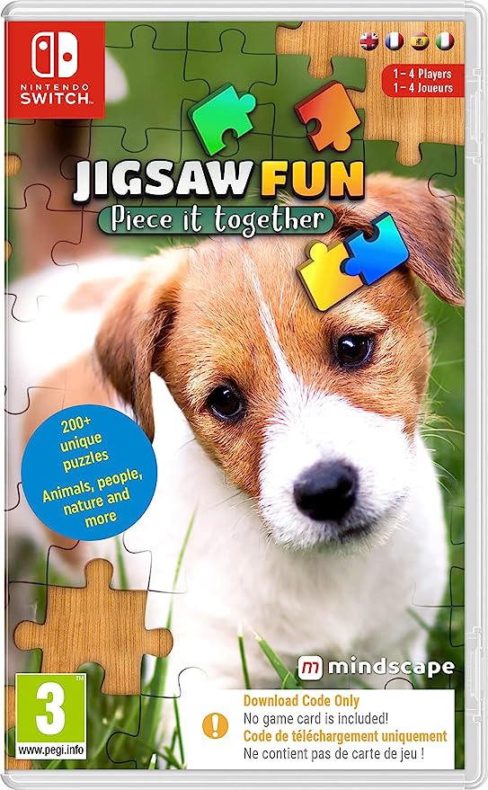 Jigsaw Fun: Piece it Together (Code in a Box) /Switch Nintendo switch