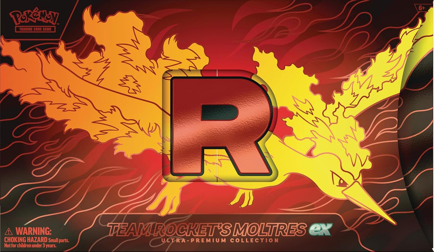 Pokemon TCG: Team Rocket's Moltres ex Ultra-Premium Collection