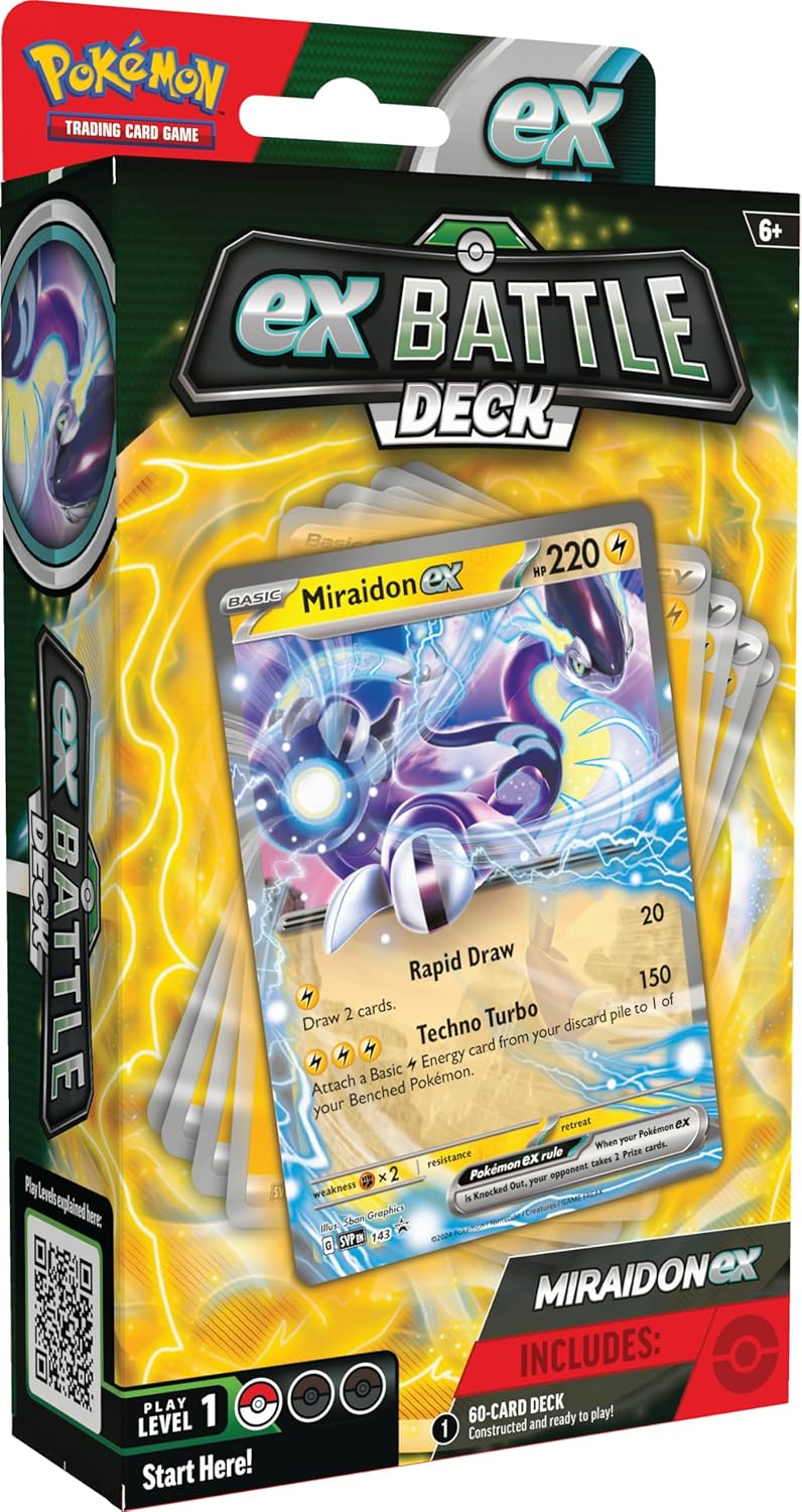 Pokemon TCG: Miraidon / Victini ex Battle Decks - Saynama ltd Saynama ltd Pokemon TCG: Miraidon / Victini ex Battle Decks - Saynama ltd Saynama ltd