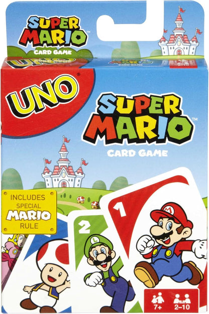 UNO Super Mario Card Game, suitable for 2-10 players super mario bros Mario