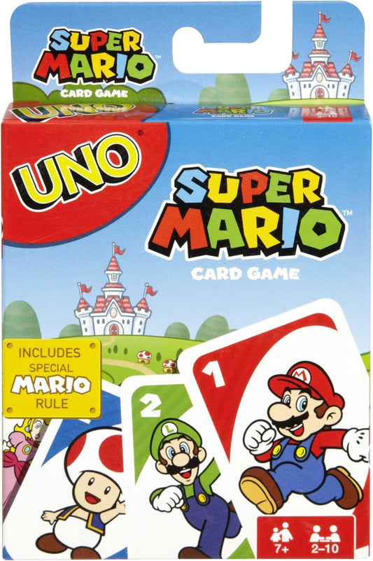 UNO Super Mario Card Game, suitable for 2-10 players super mario bros Mario
