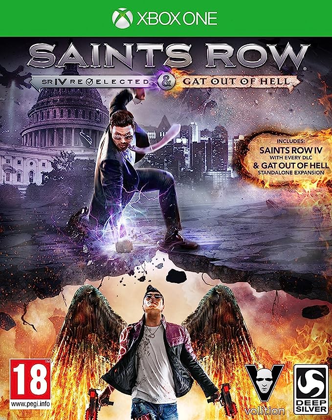 SAINTS ROW SRIV RELECTED &GAT OUT OF HELL (XBOX ONE)