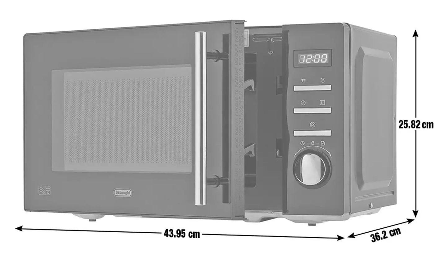 De'Longhi 800W Standard Microwave 9303014 - Refurbished