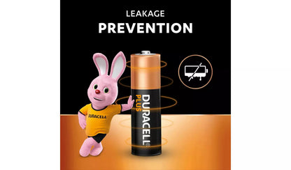 Duracell Plus Alkaline AA Batteries - Pack of 4 Duracell